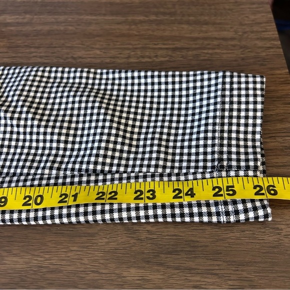 UO Black and White Houndstooth Leggings PANTS 0 - Picture 11 of 12